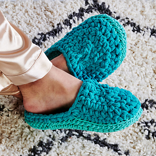 crochet slippers